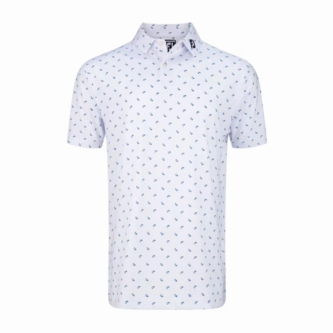 FootJoy Paisley Print Polo FootJoy men's golfwear and polos