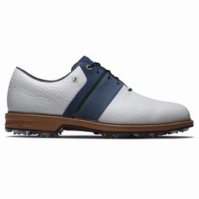 Footjoy Premiere Series - Packard LX Golf Shoes - White/Navy/Green FootJoy men's golfwear and polos