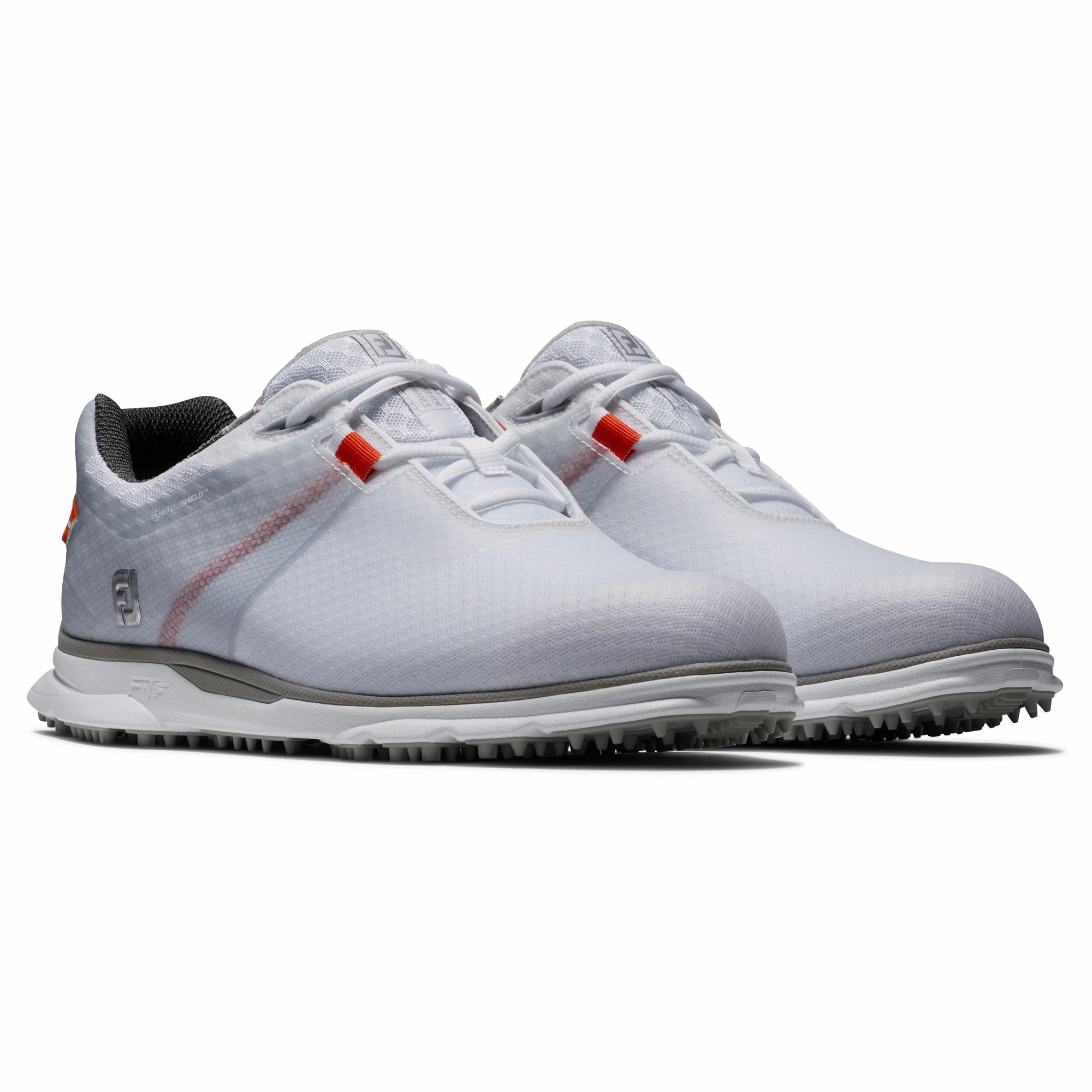 FootJoy Pro|SL Sport Golf Shoes 53853 White/Orange (Previous Season Style) Men's shoes from other brands