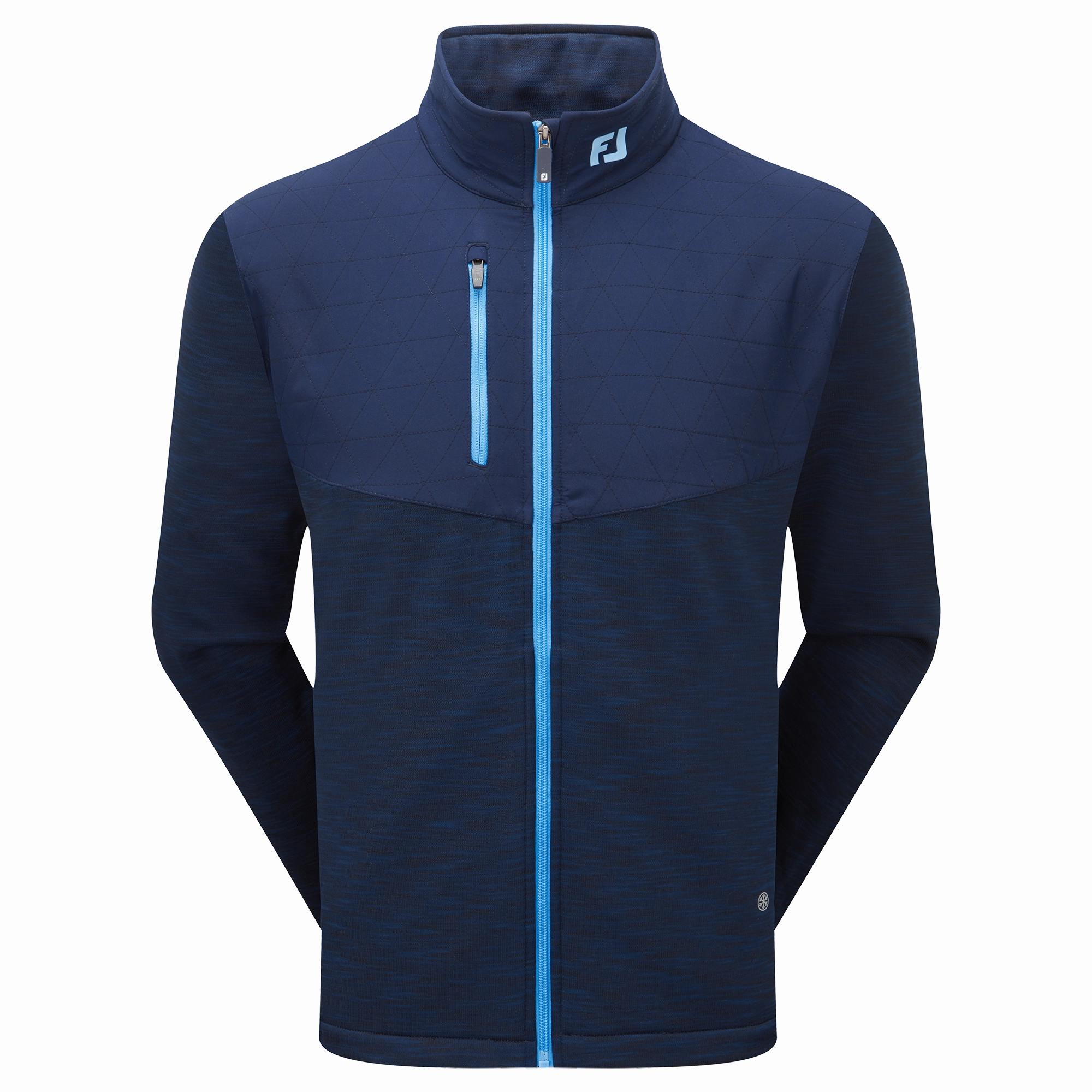 FootJoy ThermoSeries Hybrid Midlayer - Navy FootJoy men's golfwear and polos