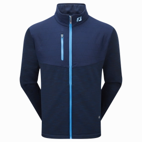 FootJoy ThermoSeries Hybrid Midlayer - Navy FootJoy men's golfwear and polos