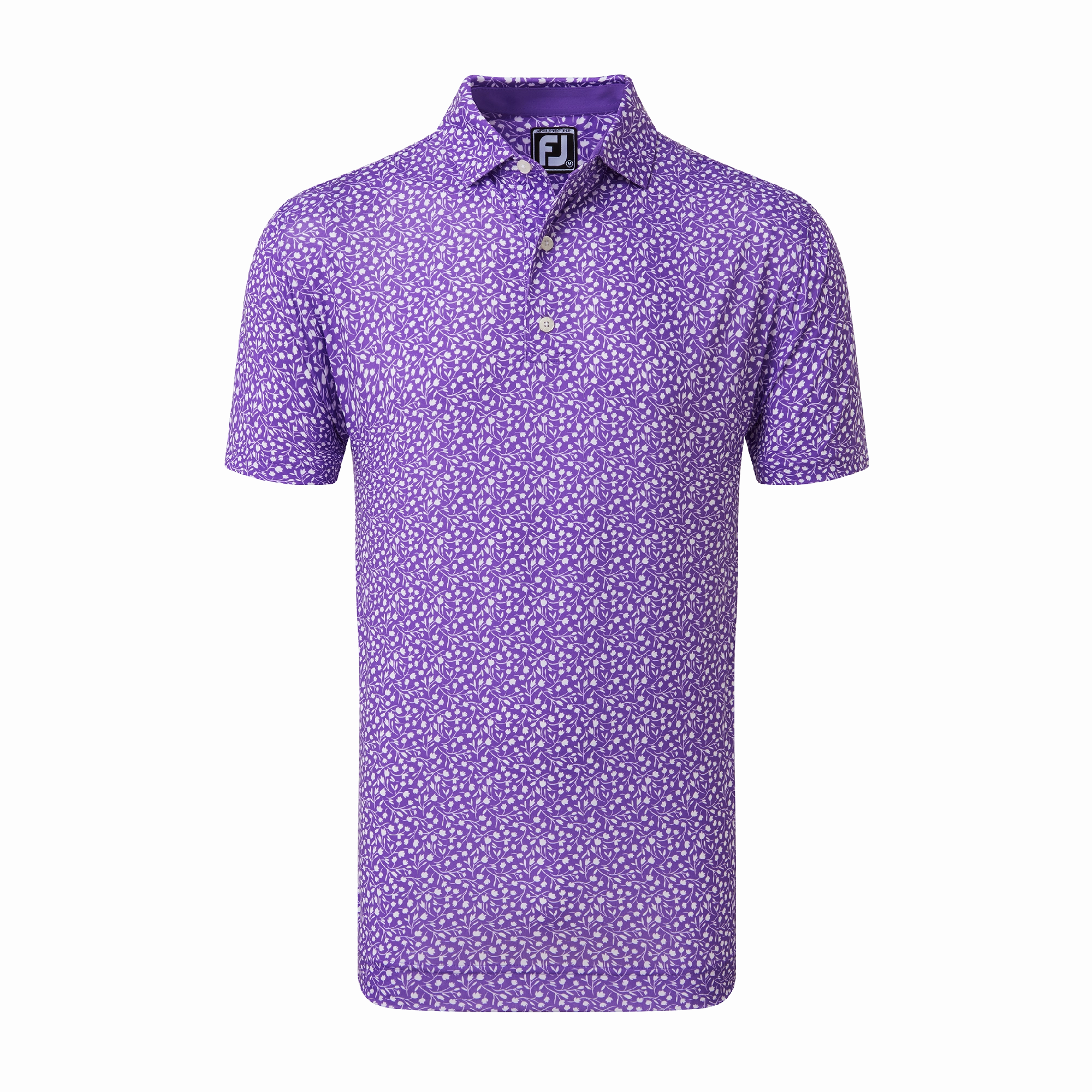 FootJoy Tossed Tulips Lisle Polo FootJoy Men's Clothing