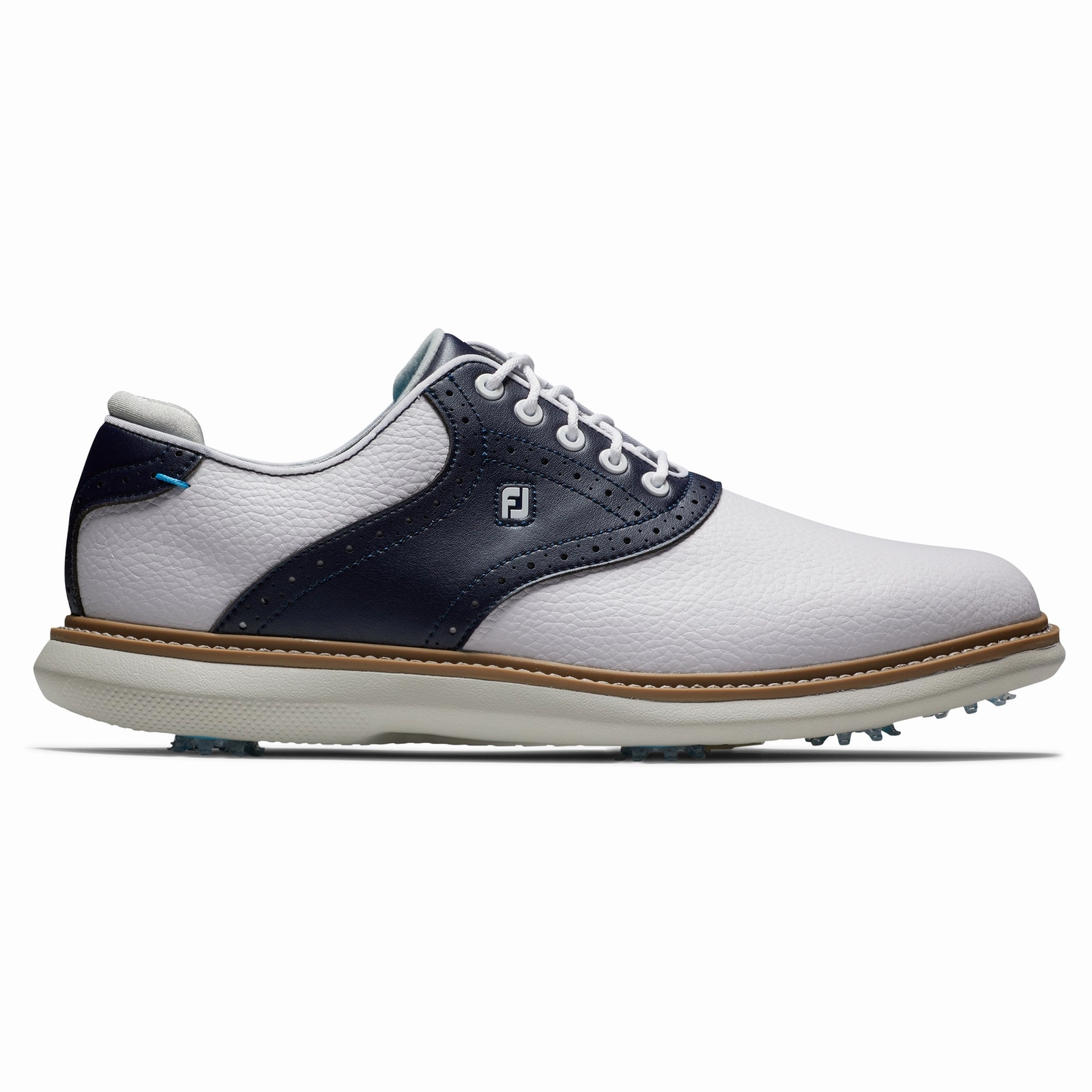 FootJoy Traditions Men's Golf Shoes 57899 - White/Navy Men's Shoes from Other Brands