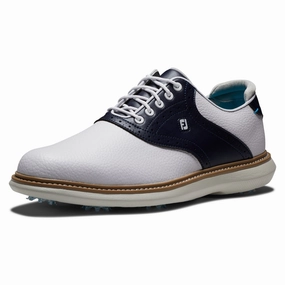 FootJoy Traditions Men's Golf Shoes 57899 - White/Navy Men's shoes from other brands