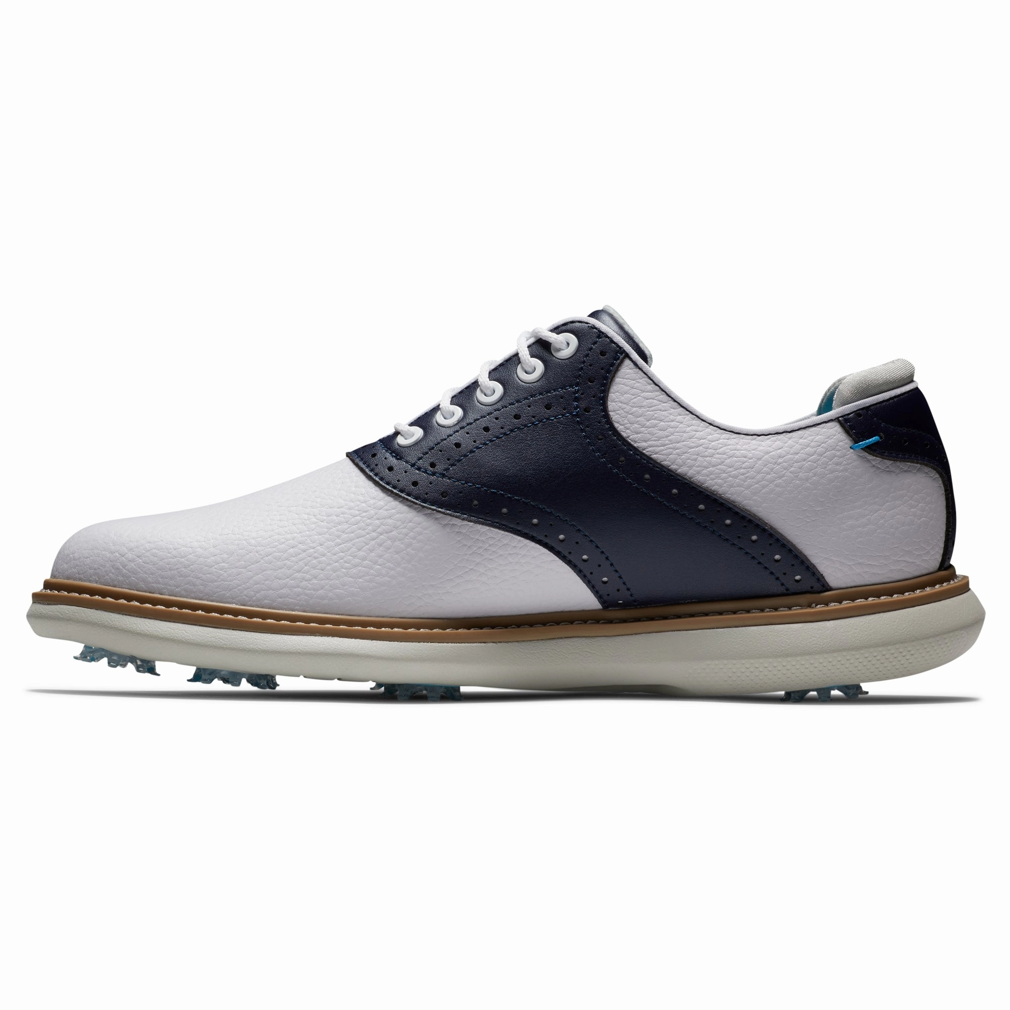 FootJoy Traditions Men's Golf Shoes 57899 - White/Navy Men's Shoes from Other Brands