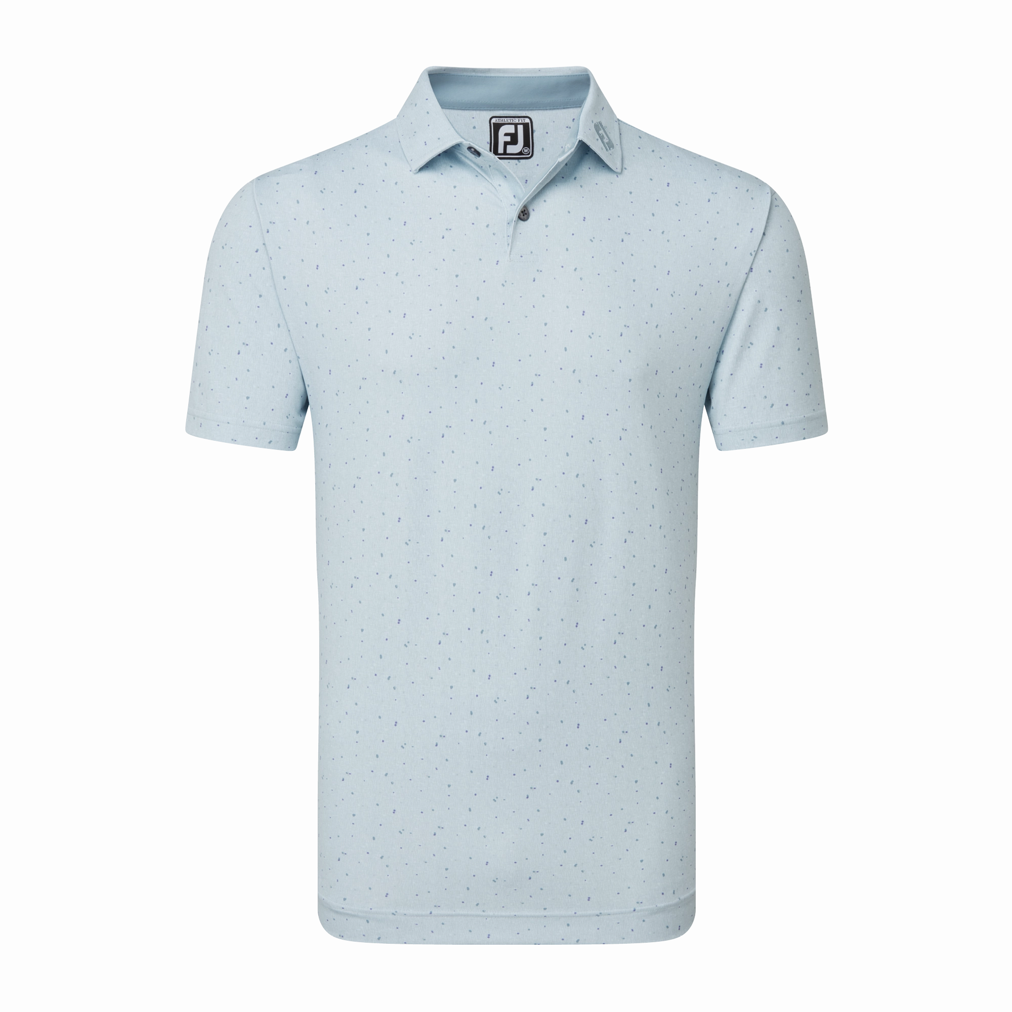 FootJoy Tweed Texture Pique Polo - Mist FootJoy men's golfwear and polos