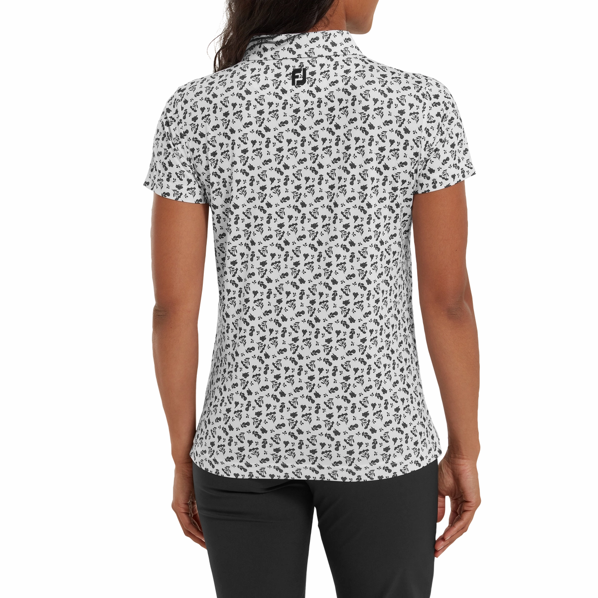 FootJoy Women's Floral Print Lisle Polo FootJoy Women's Apparel