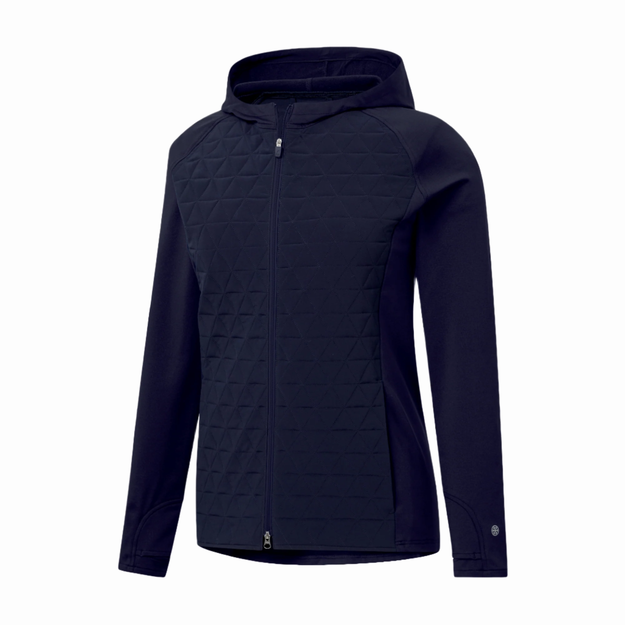 FootJoy Women's Full-Zip ThermoSeries Hoodie - Navy FootJoy women's golf clothing