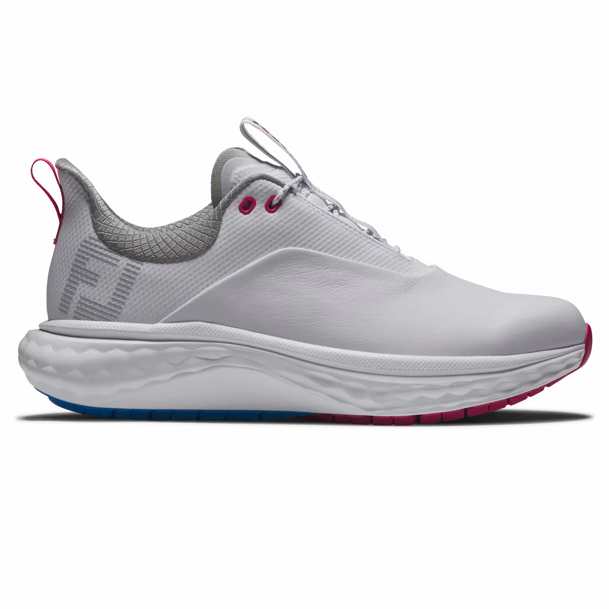 FootJoy Women's Quantum Golf Shoes - White/Blue/Pink FootJoy women's golf footwear