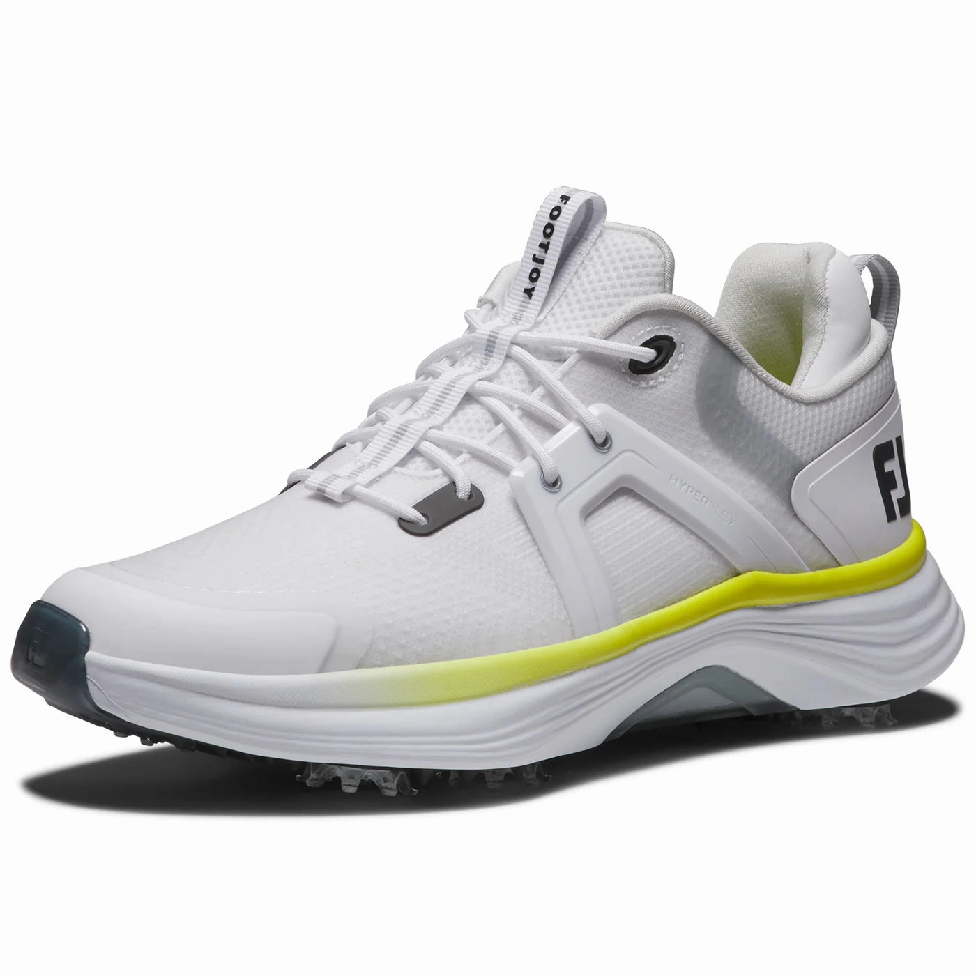Footjoy Womens Hyperflex Golf Shoe - White / Black / Lime FootJoy women's golf clothing