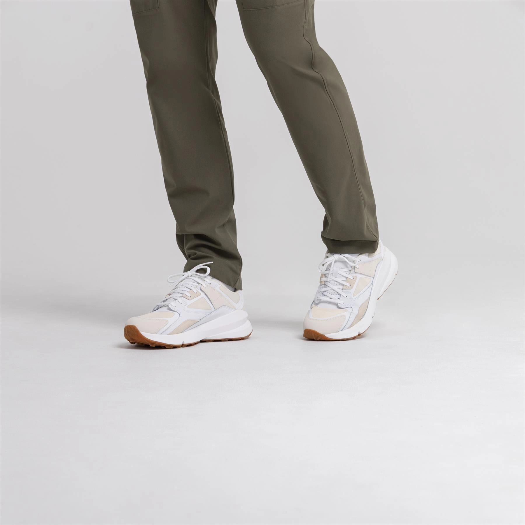 Forge 96 Golf Shoes White/Stone Under Armour Men's Golf Shoes