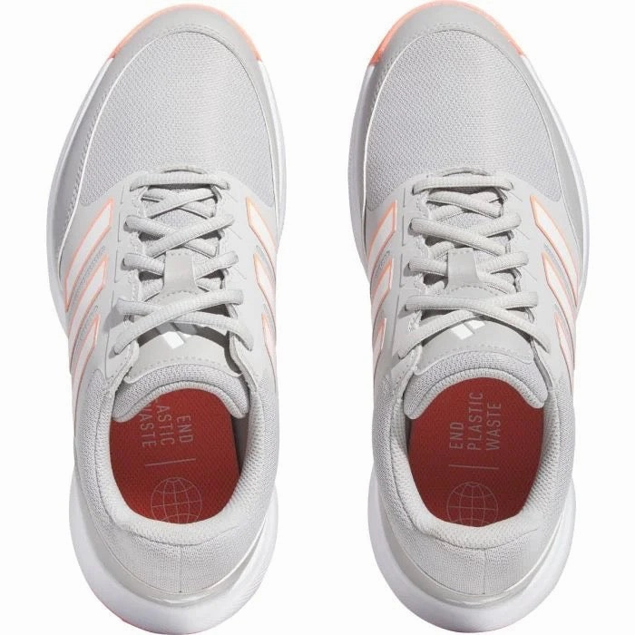 Trail-Ready Shoes, Classic Low-Top Sneakers New Adidas Womens Tech Response 3.0 Golf Shoes - Grey Two/Cloud White/Coral Fusion