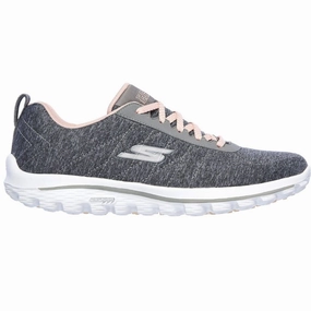 Impact Absorbing Shoes Fresh Air Sneakers Skechers Ladies Go Golf Walk Sport Golf Shoes 17008 All Terrain Elastic Fit Shoes