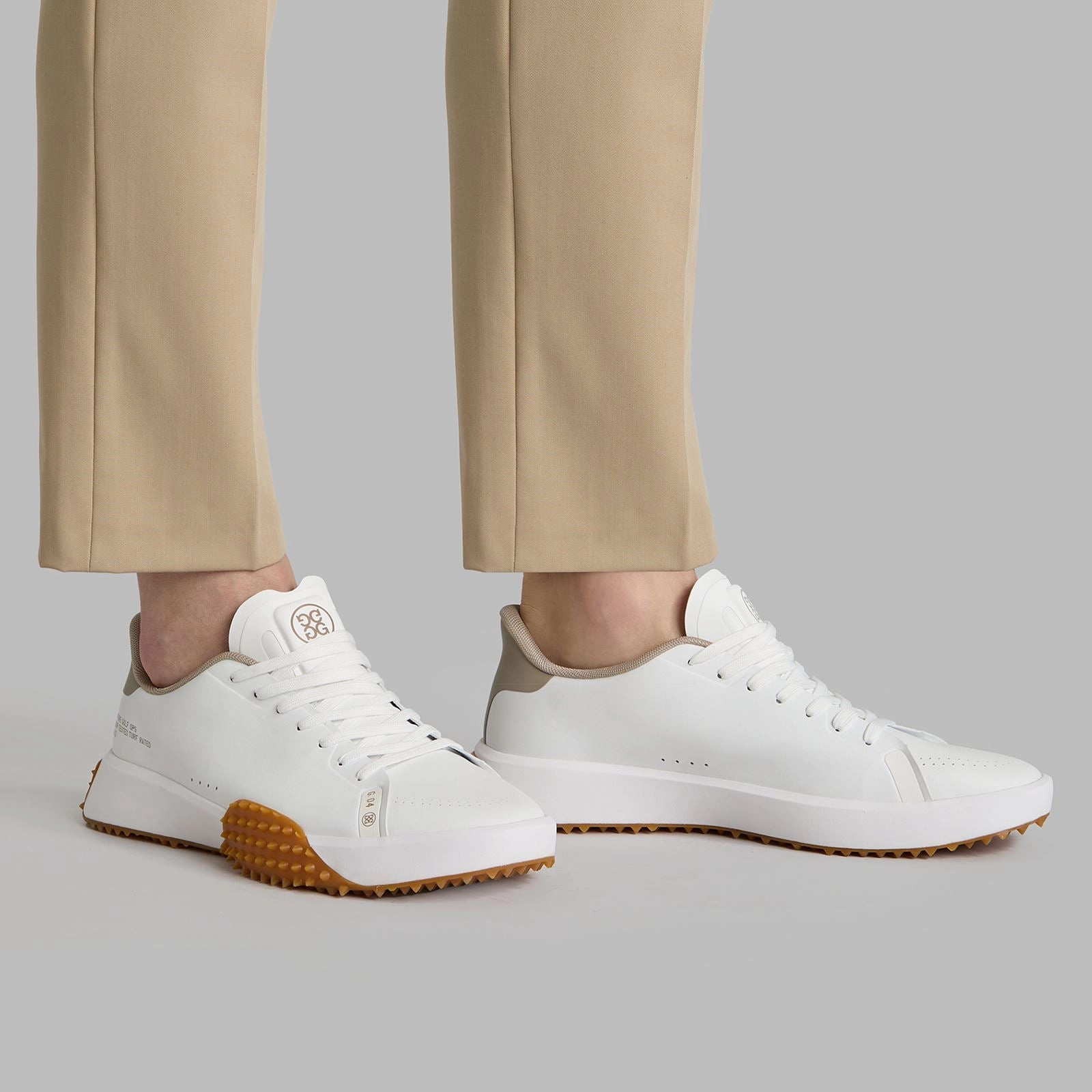 G.112 P.U. Leather Golf Shoes Dune/Gum G/Fore Men's Fashion