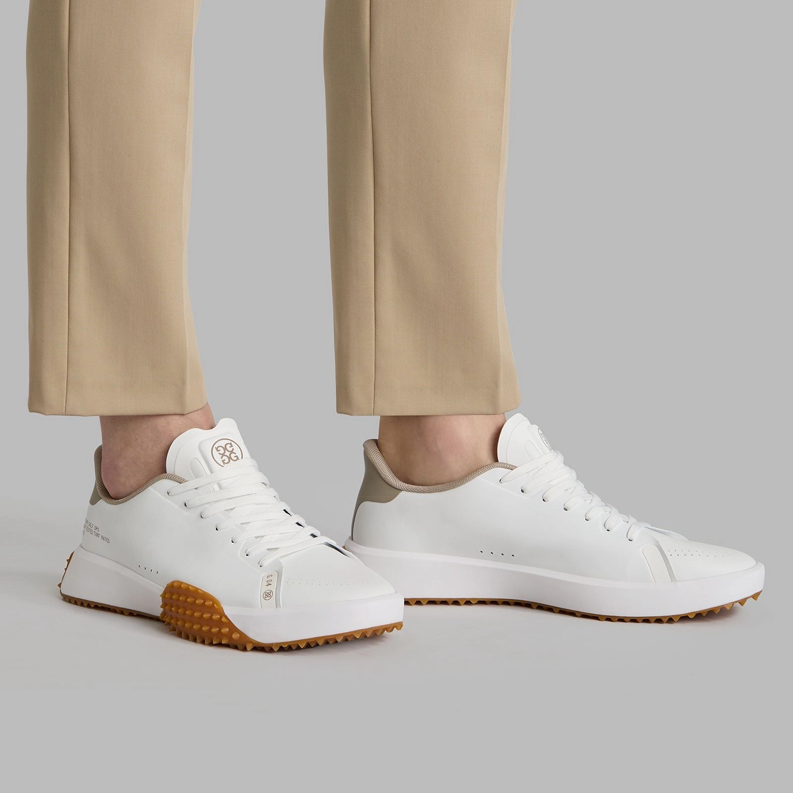 G.112 P.U. Leather Golf Shoes Dune/Gum G/Fore Men's Golf Shoes