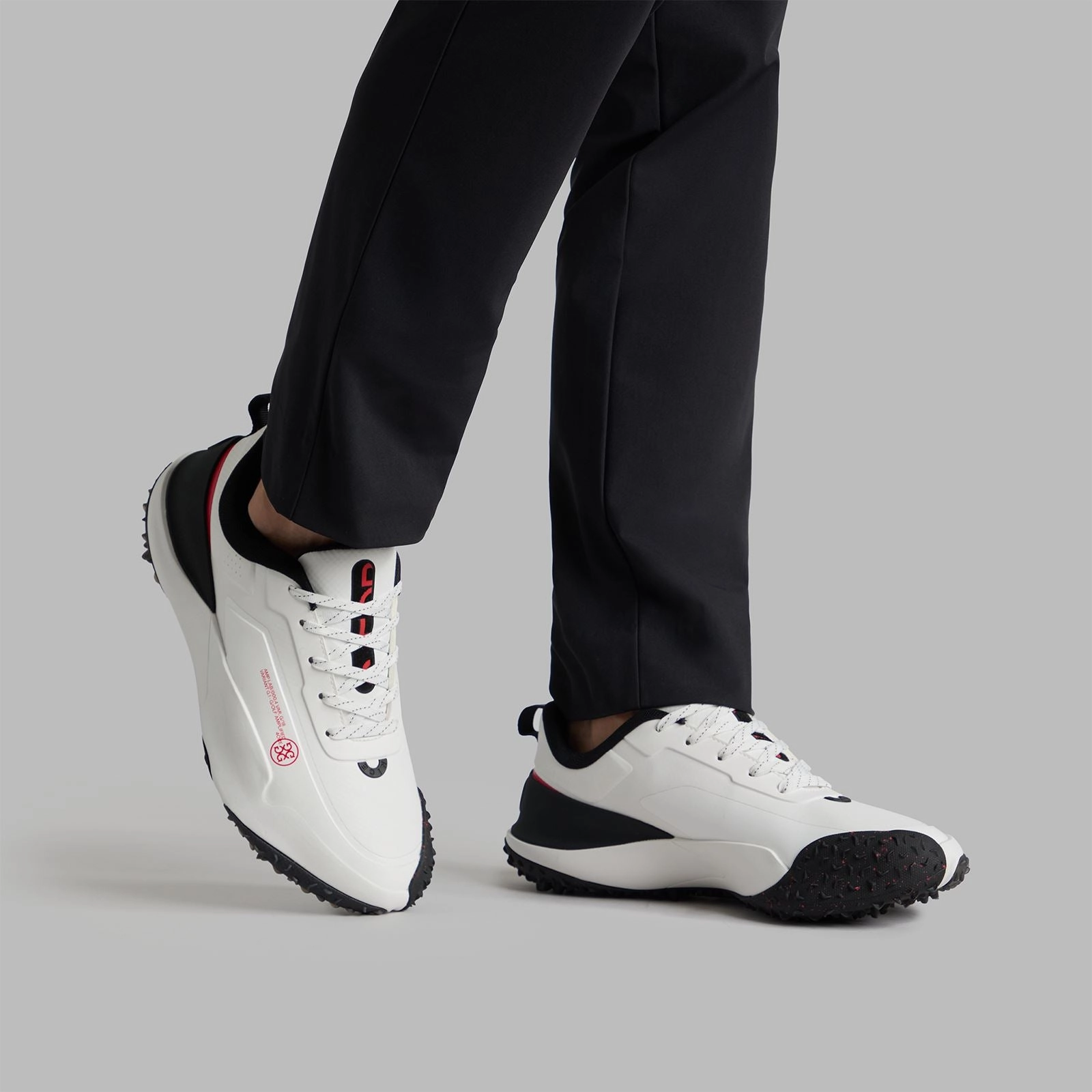 G/18 TPU Golf Shoes Snow/Onyx G/Fore Men's Fashion