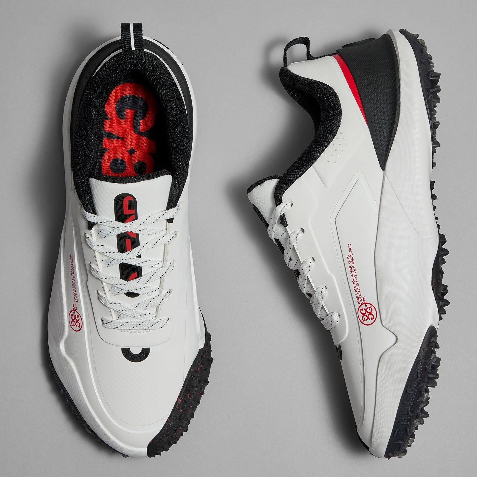 G/18 TPU Golf Shoes Snow/Onyx G/Fore Men's Fashion