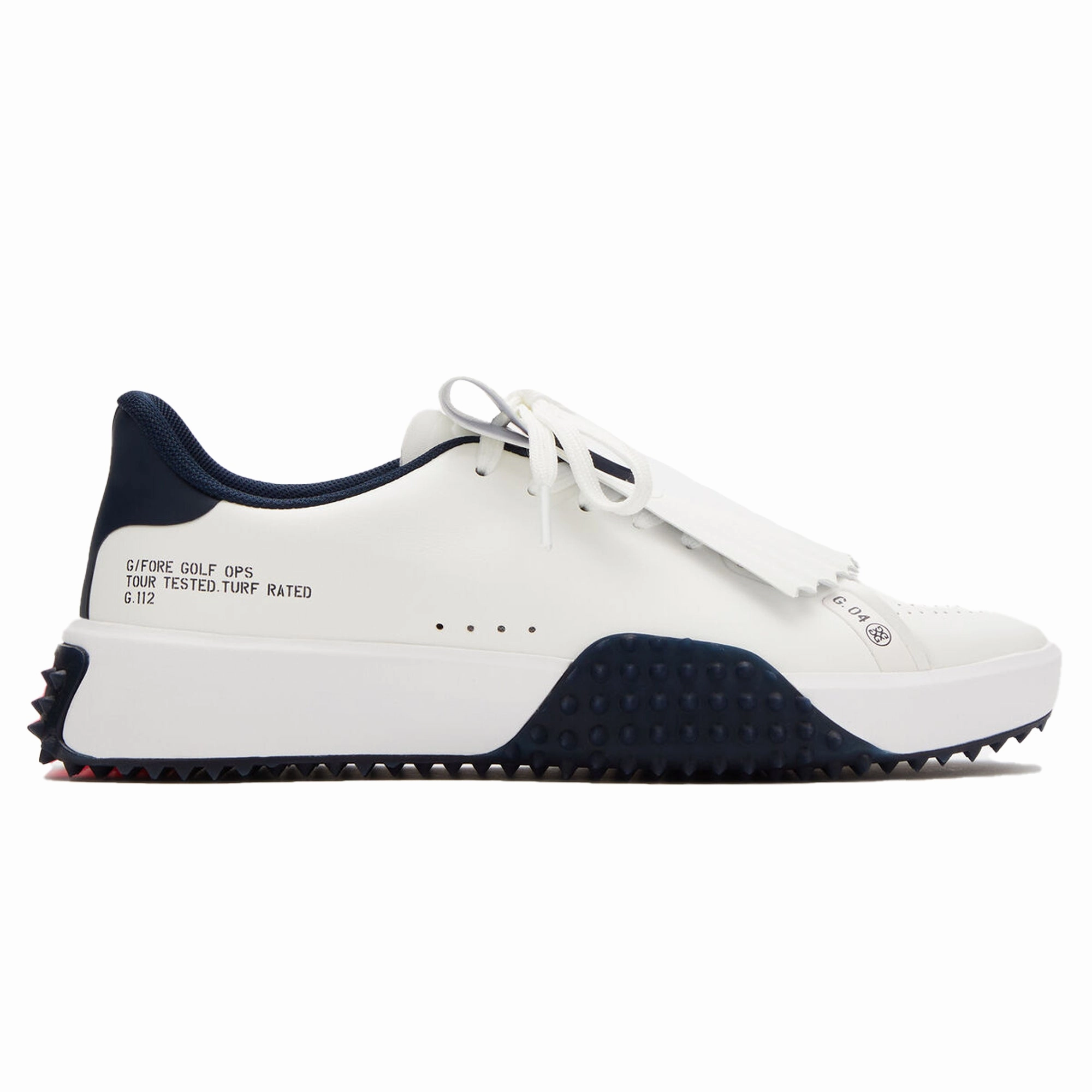 G/Fore G.112 P.U Leather Kiltie Golf Shoe 2023 Ladies' spikeless golf sneakers