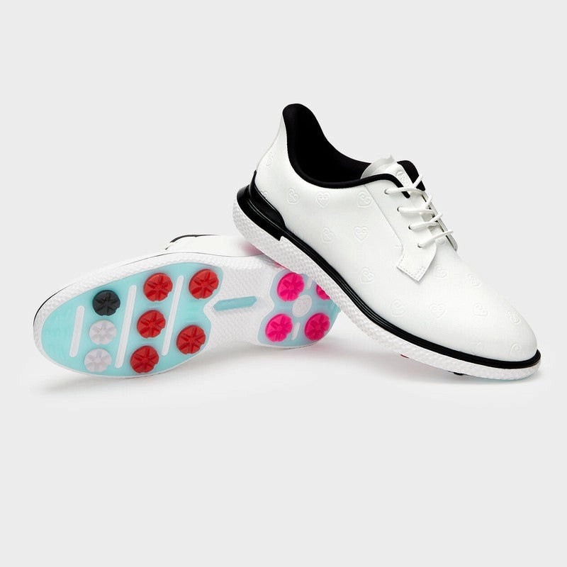 G/FORE GALLIVAN2R Heart Golf Shoe - Snow/Onyx women's performance golf shoes