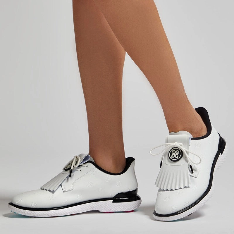 G/FORE GALLIVAN2R Heart Golf Shoe - Snow/Onyx women's performance golf shoes