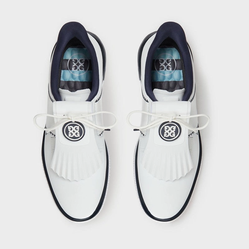 G/FORE GALLIVAN2R Side Stripe Golf Shoe - Snow/Twilight women's golf shoes