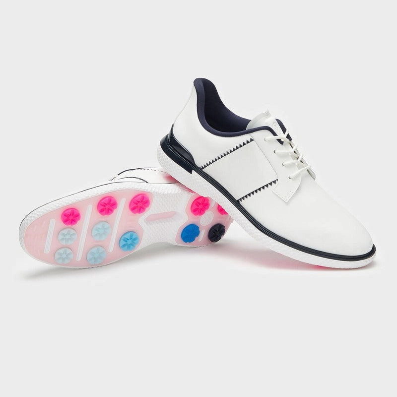 G/FORE GALLIVAN2R Side Stripe Golf Shoe - Snow/Twilight women's performance golf shoes