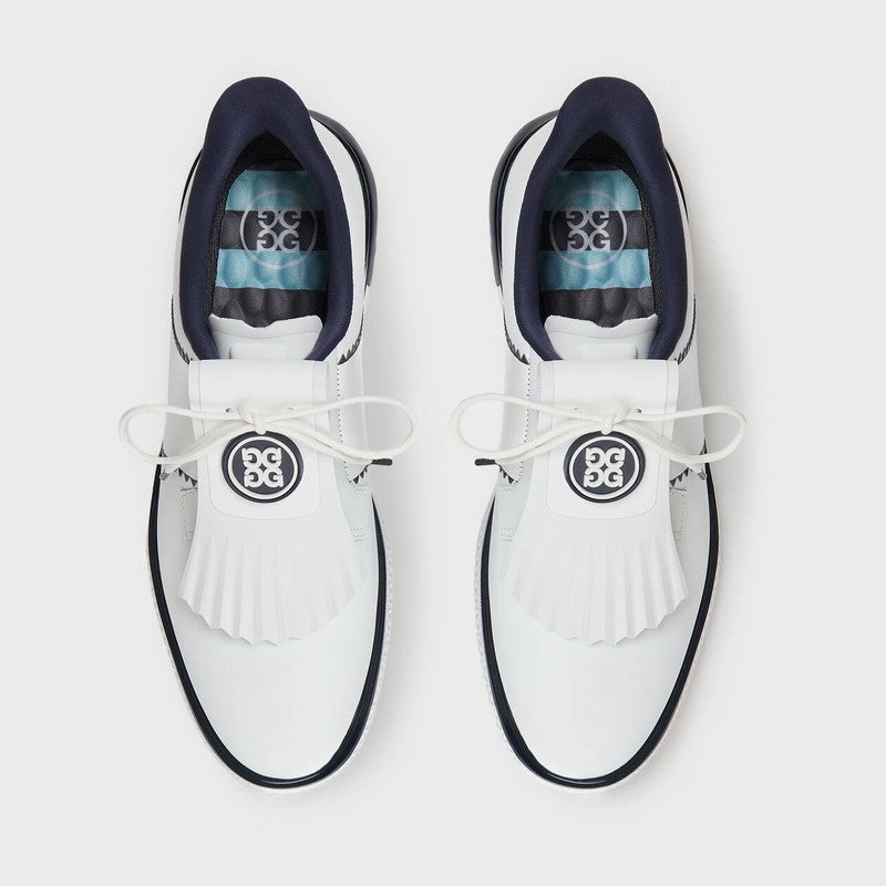 G/FORE GALLIVAN2R Side Stripe Golf Shoe - Snow/Twilight women's performance golf shoes