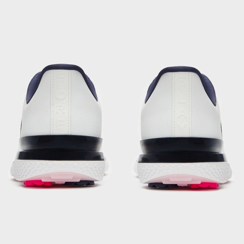 G/FORE GALLIVAN2R Side Stripe Golf Shoe - Snow/Twilight women's performance golf shoes