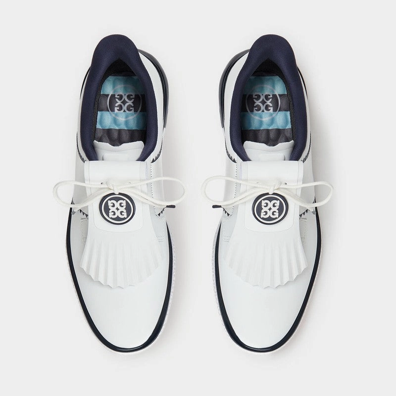 G/FORE GALLIVAN2R Side Stripe Golf Shoe - Snow/Twilight women's performance golf shoes