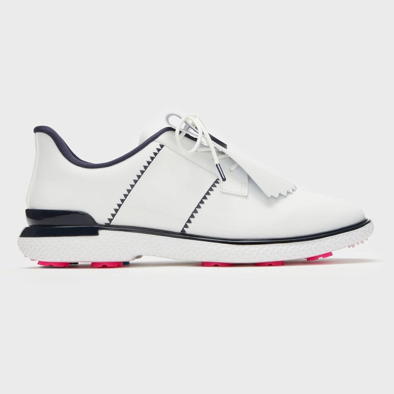 G/FORE GALLIVAN2R Side Stripe Golf Shoe - Snow/Twilight women's performance golf shoes