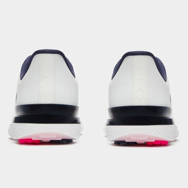 G/FORE GALLIVAN2R Side Stripe Golf Shoe - Snow/Twilight women's performance golf shoes