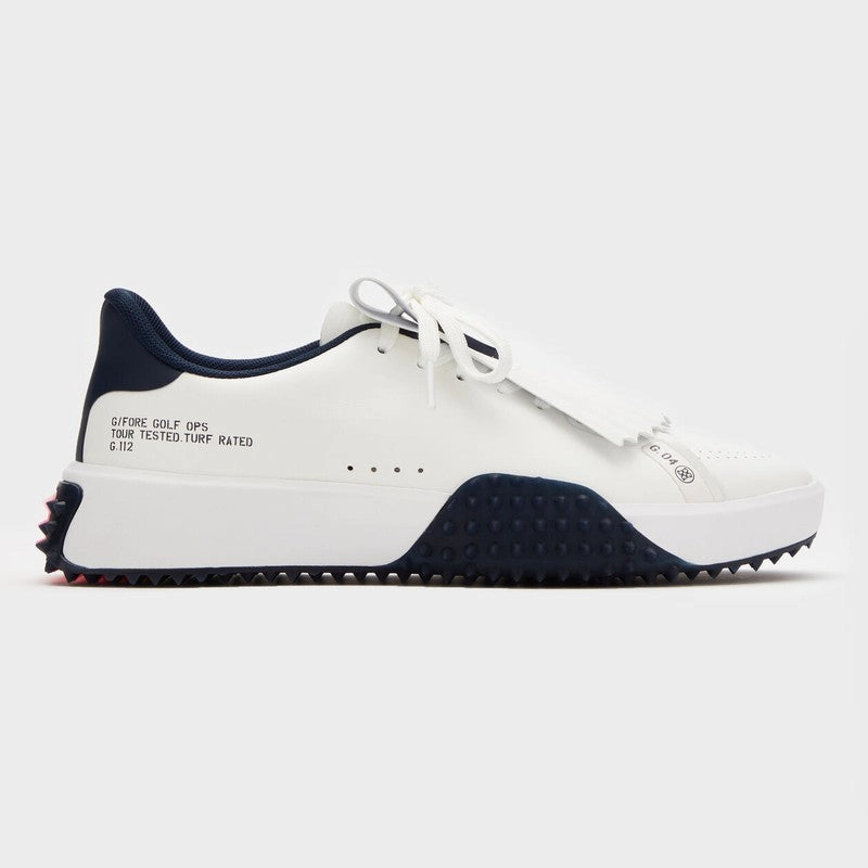 G/FORE Kiltie Golf Shoe - Snow/Twilight women's performance golf shoes