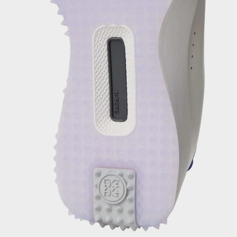 G/FORE Leather Kiltie Golf Shoe - Snow/Aura women's performance golf shoes