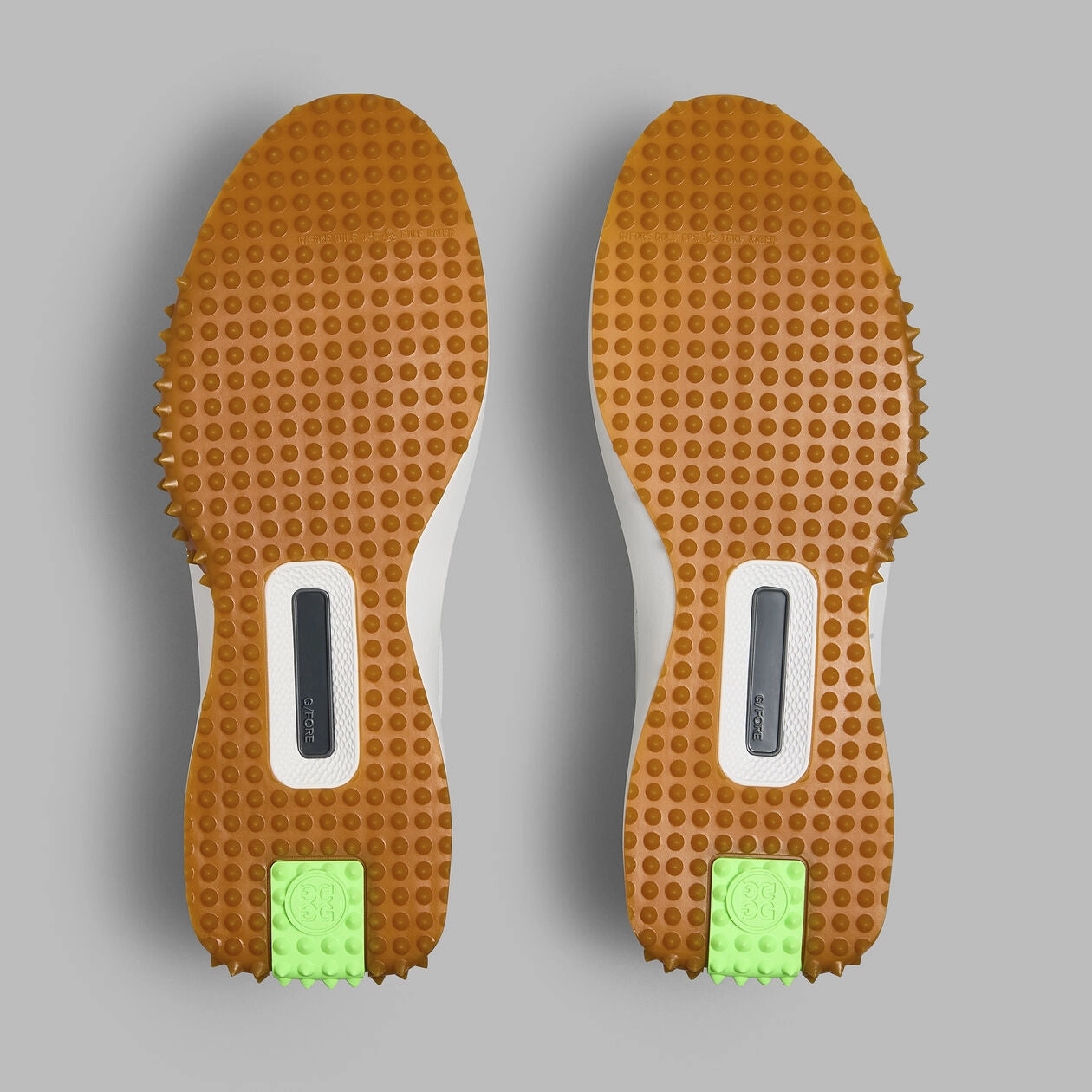 G/Fore Men's  G.112  Perforated Golf Shoe - Snow / Gecko Lightweight Men's Spikeless Golf Shoes