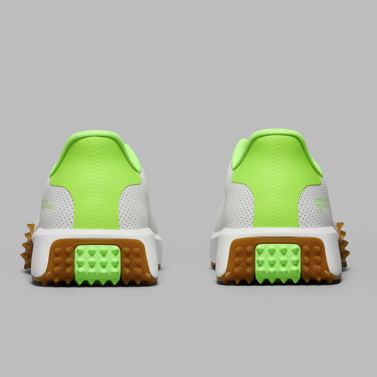 G/Fore Men's  G.112  Perforated Golf Shoe - Snow / Gecko Lightweight Men's Spikeless Golf Shoes