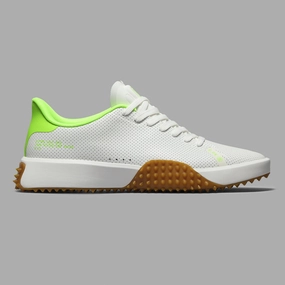 G/FORE MEN'S G.112 PERFORATED GOLF SHOE - SNOW / GECKO Mens durable golf shoe collection