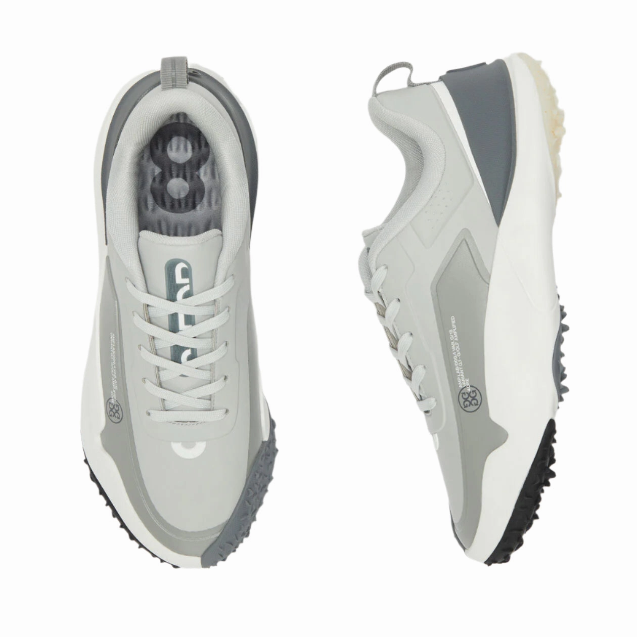 G/Fore Men's G/18 Golf Shoe - Nimbus/ Charcoal G/Fore Men's Designer Golf Shoes