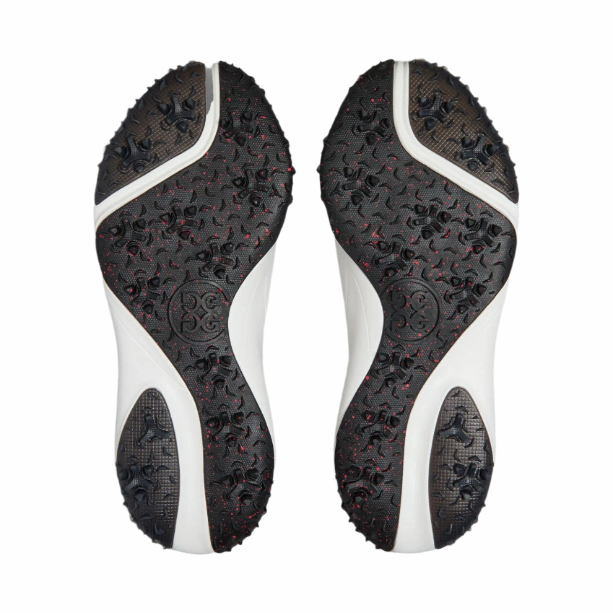 G/Fore Men's G/18 Golf Shoe - Snow/Onyx G/Fore Men's Designer Golf Shoes