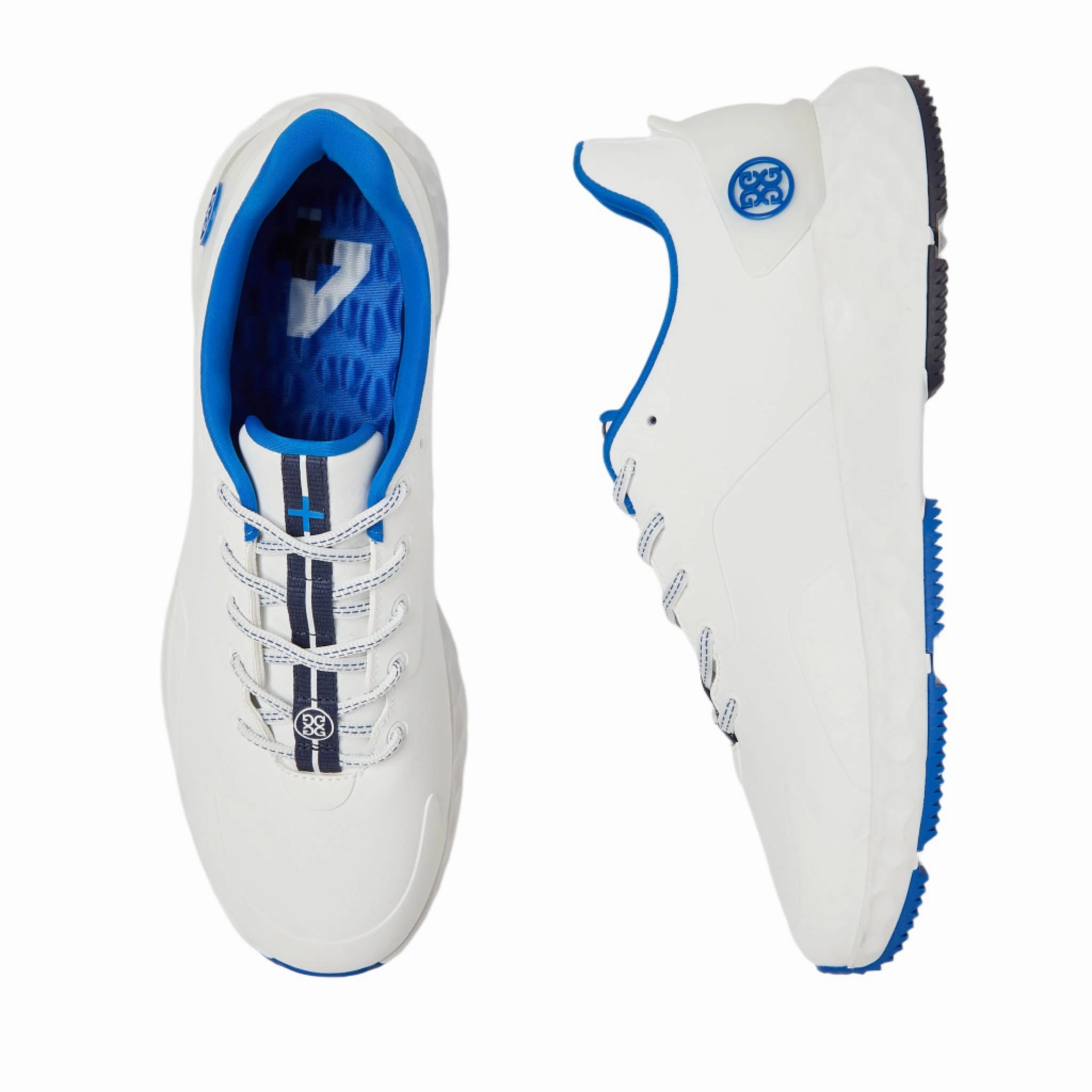 G/Fore Men's MG4  Golf Shoe - Snow/Surf G/Fore Men's Designer Golf Shoes
