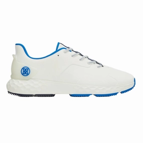 G/Fore Men's MG4  Golf Shoe - Snow/Surf Lightweight men's spikeless golf shoes