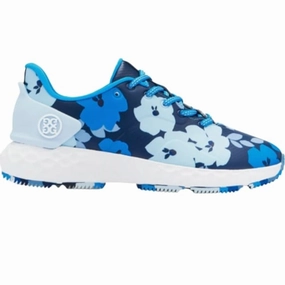 G/FORE MG4 Golf Shoe - Blue/Floral women's golf shoes