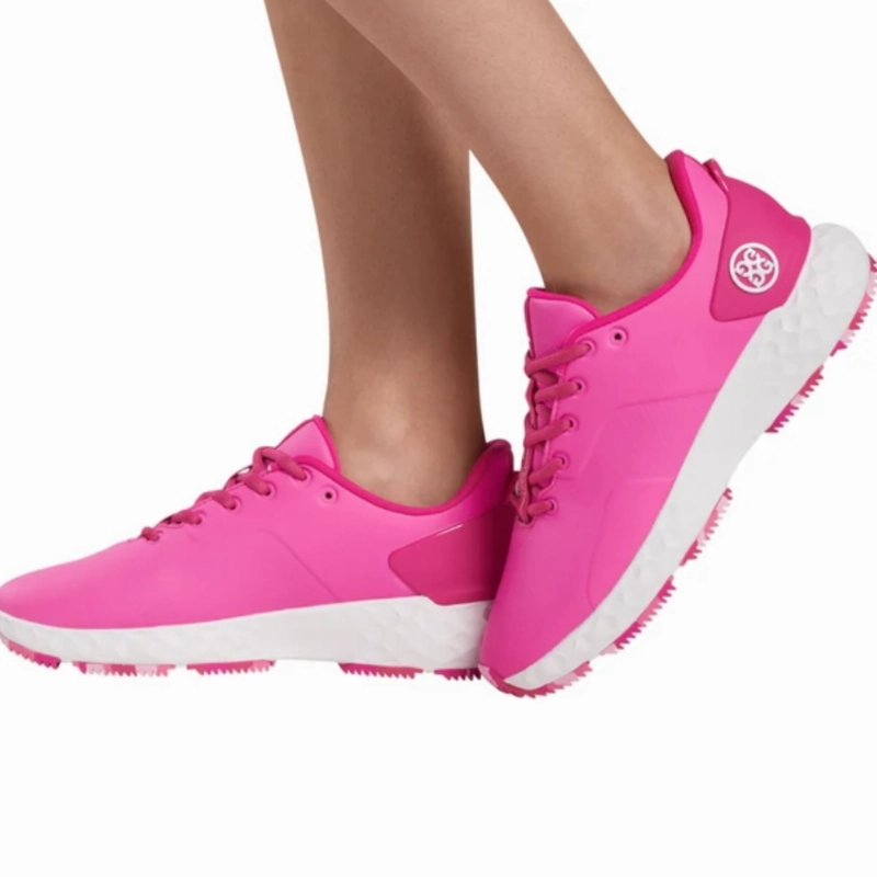 G/FORE MG4 Golf Shoe - Day Glo Pink women's performance golf shoes