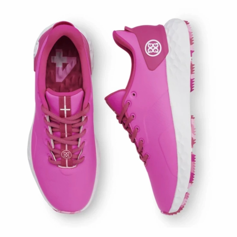 G/FORE MG4 Golf Shoe - Day Glo Pink women's performance golf shoes
