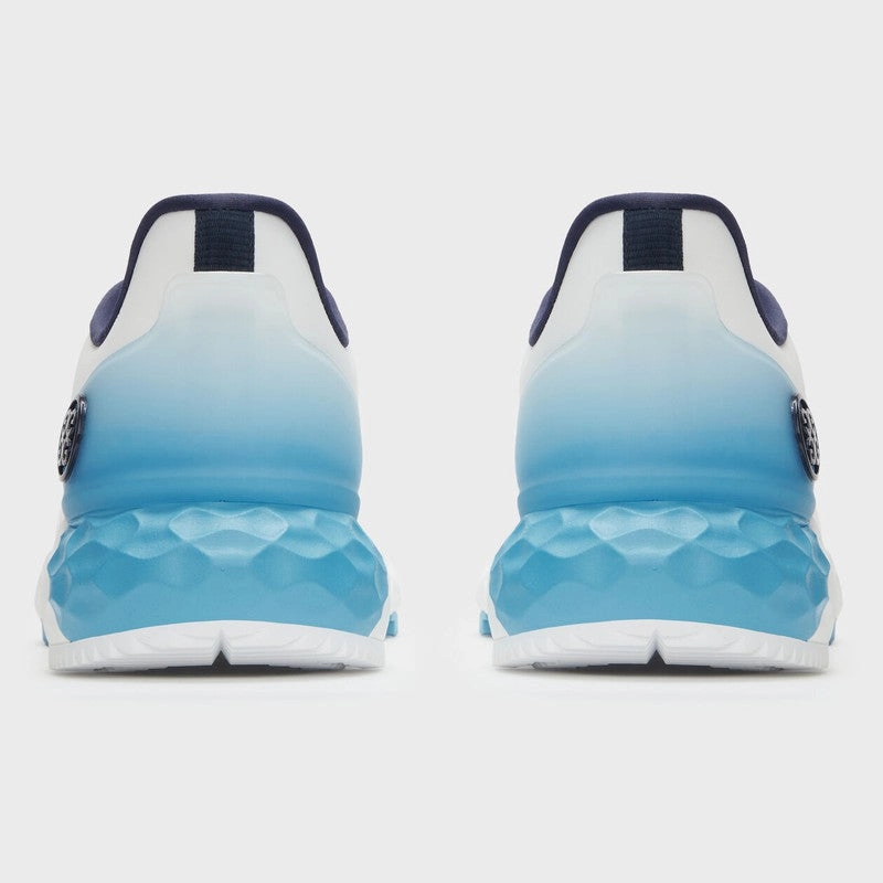 G/FORE MG4  Ombre Golf Shoe - White/Blue women's performance golf shoes