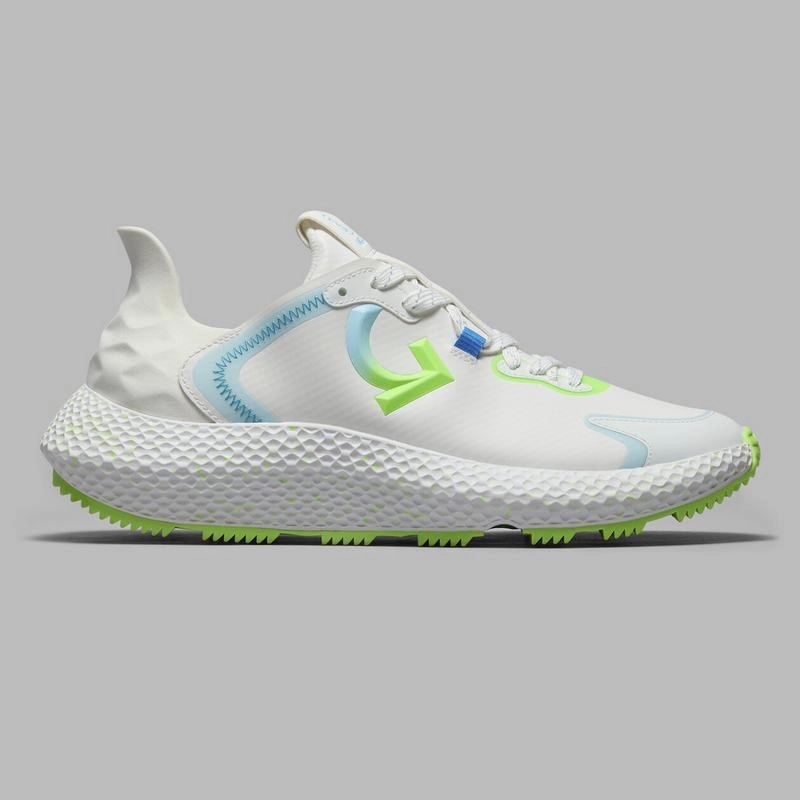 G/FORE MGX Cross Trainer - Snow/Gecko women's performance golf shoes