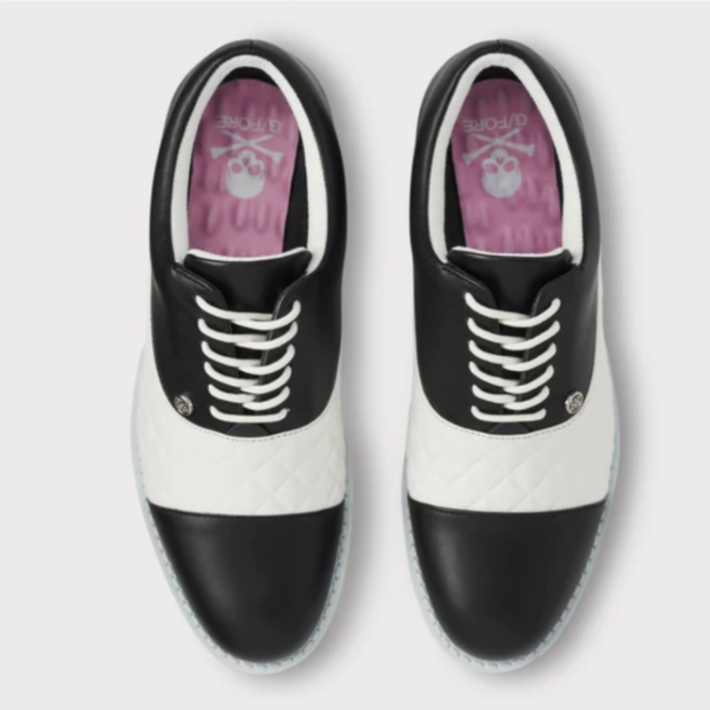 G/FORE Quilted Gallivanter Golf Shoe - Onyx women's performance golf shoes