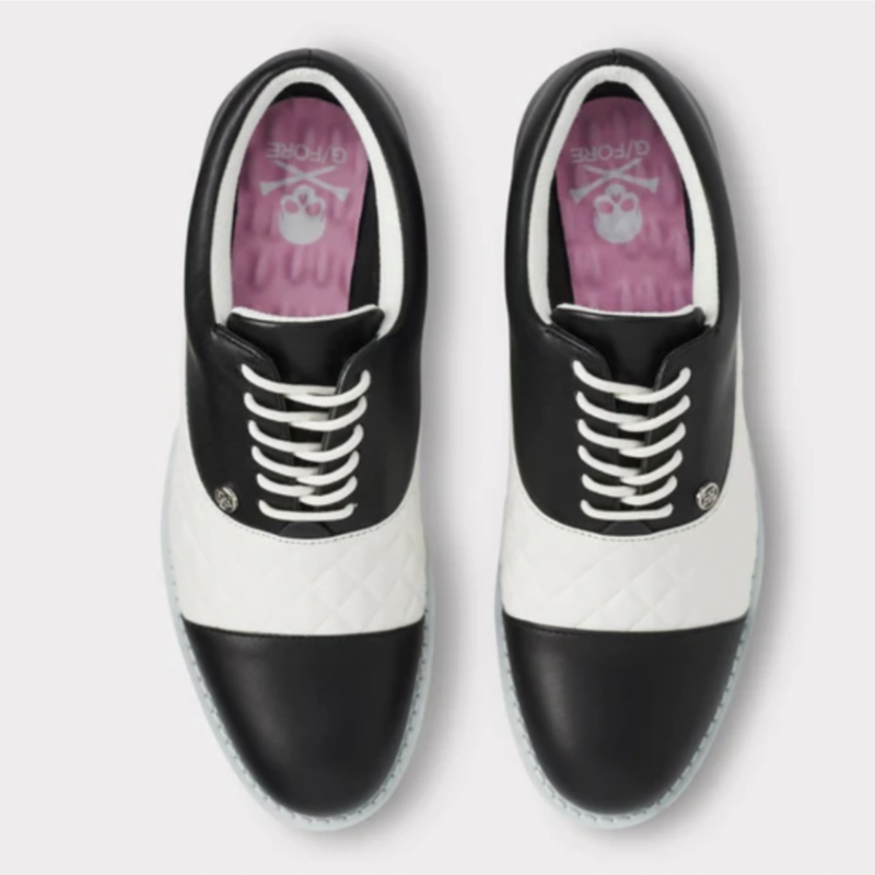 G/FORE Quilted Gallivanter Golf Shoe - Onyx women's performance golf shoes