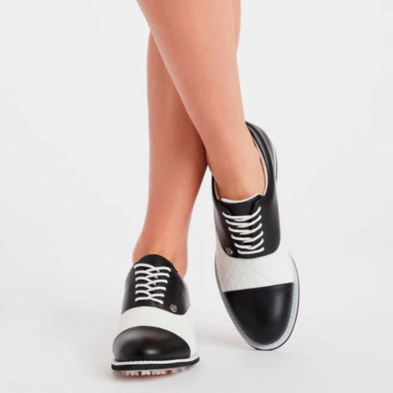 G/FORE Quilted Gallivanter Golf Shoe - Onyx women's performance golf shoes