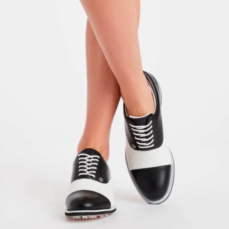 G/FORE Quilted Gallivanter Golf Shoe - Onyx women's golf shoes