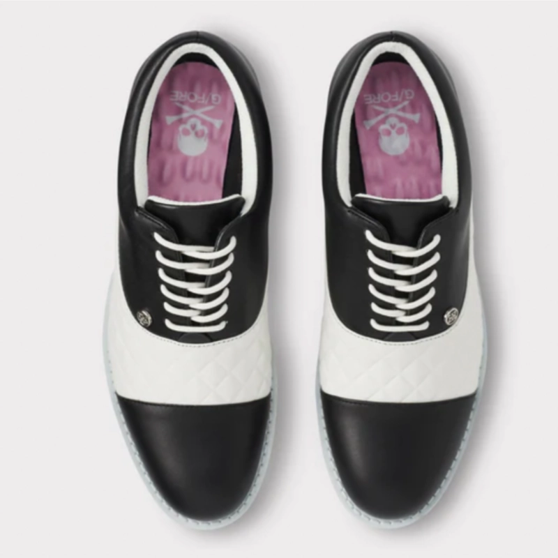 G/FORE Quilted Gallivanter Golf Shoe - Onyx women's performance golf shoes